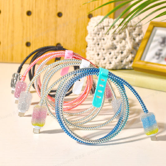 Decorate and protect your Apple 20W charger and charging cable.