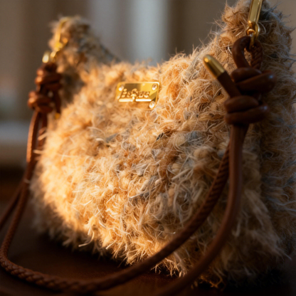 The Whispering Lichen | DIY Artisan Kit: Textural Mixed-Media Crossbody