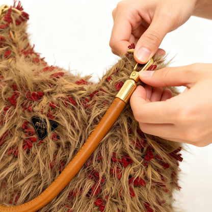 Wilderness Embers Plush Wanderer Bag Making Kit - Handmade