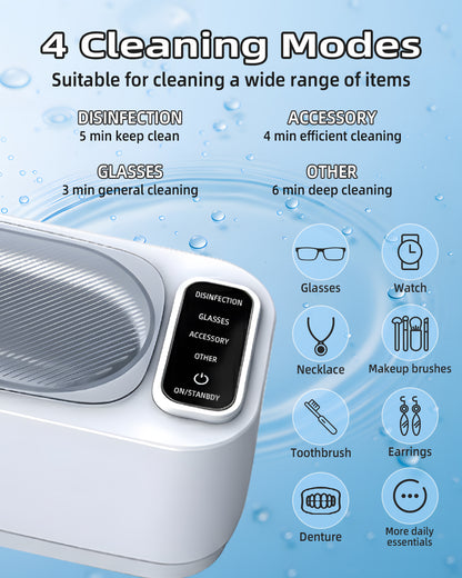 4-in-1 Ultrasonic Cleaner