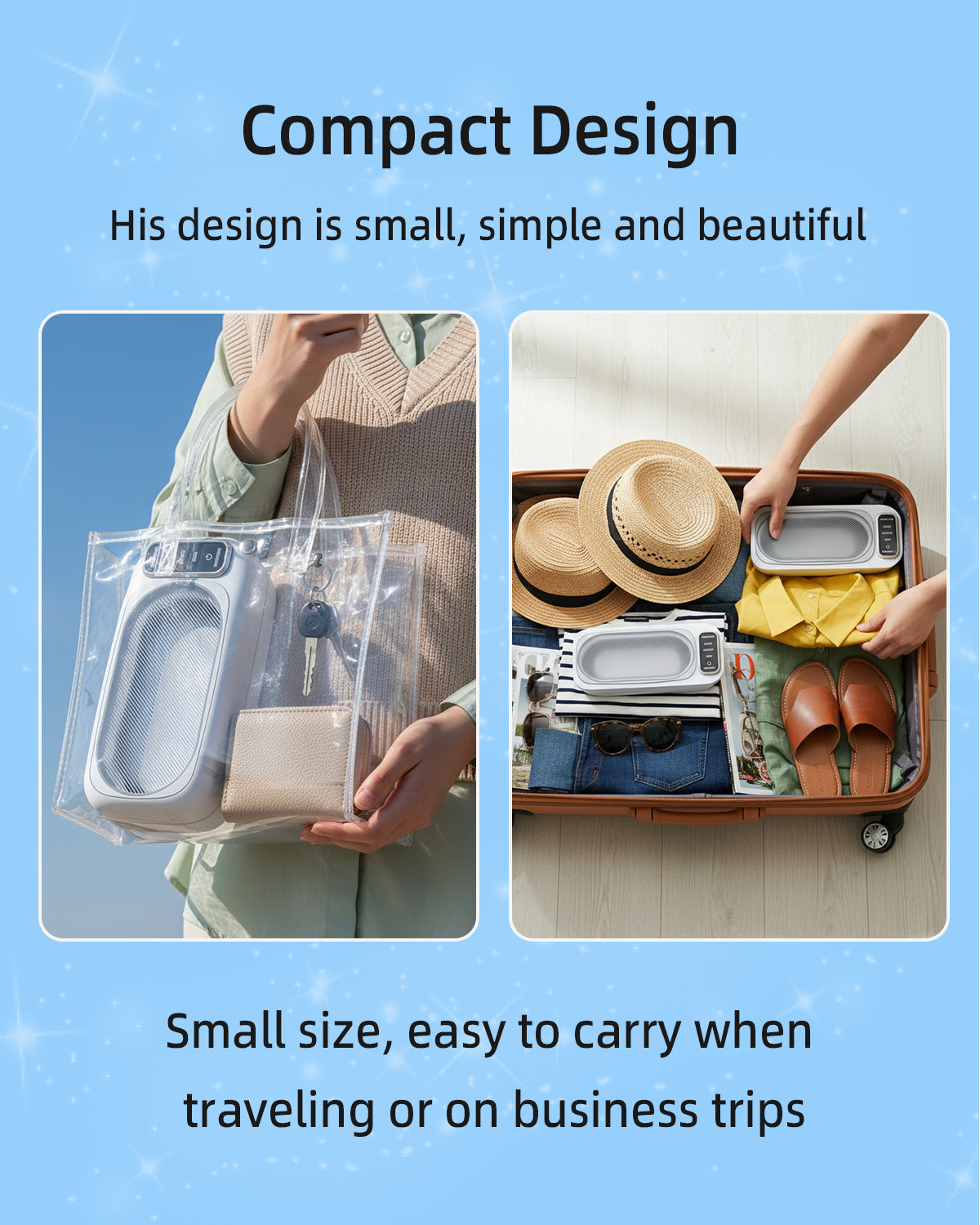 4-in-1 Ultrasonic Cleaner