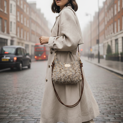 The Whispering Lichen | DIY Artisan Kit: Textural Mixed-Media Crossbody