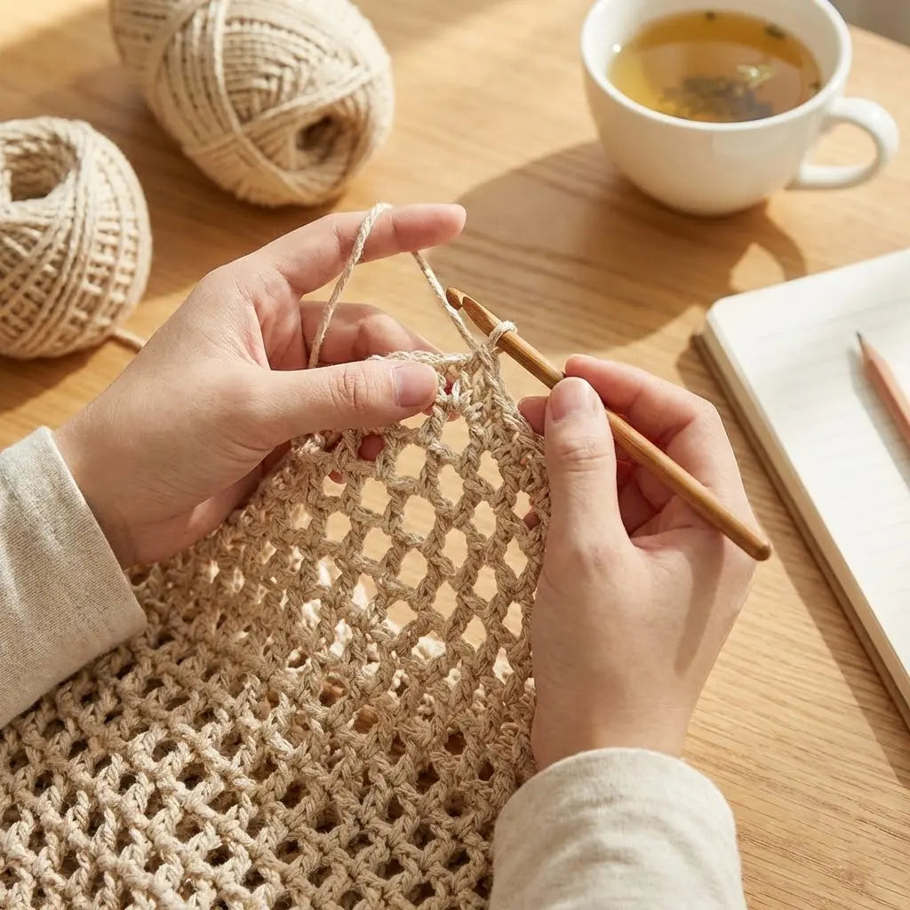 Sea-Salt & Sand: DIY Mesh Bag Kit