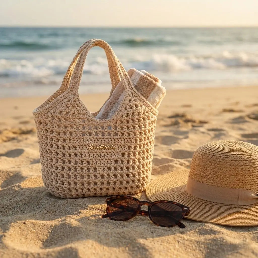 Sea-Salt & Sand: DIY Mesh Bag Kit