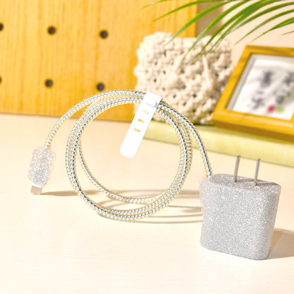 Decorate and protect your Apple 20W charger and charging cable.